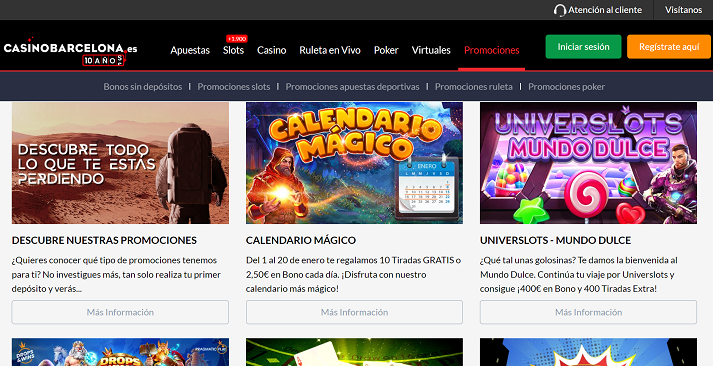 promociones de casino barcelona