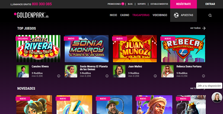 tragaperras goldenpark