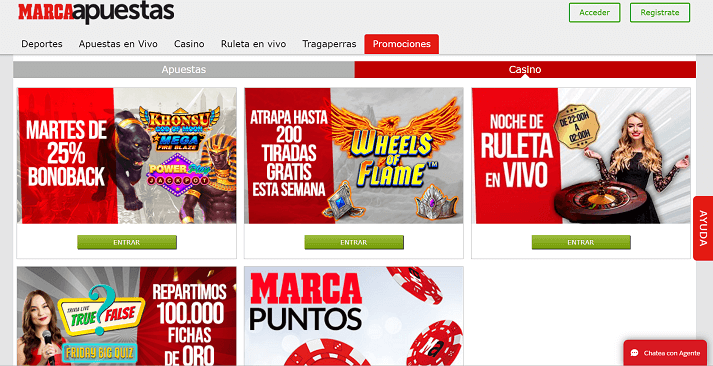 marcaapuestas promociones