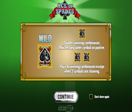 función especial de Ace of Spades