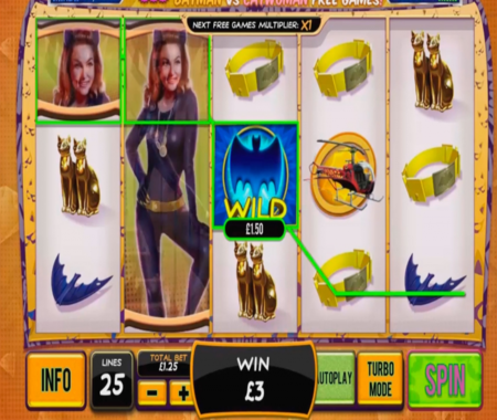 Slot de Batman y Catwoman Cash