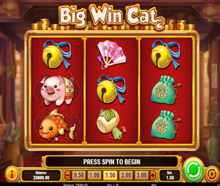 Símbolos de Big Win Cat