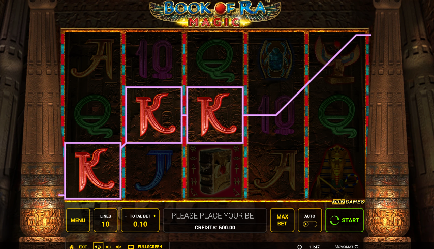 Victoria pequeña de Book of Ra Magic