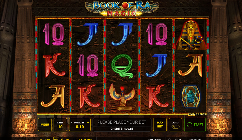 slot de Book of Ra Magic