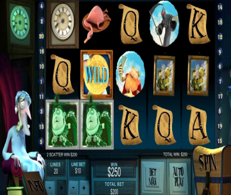 símbolo wild de Ghosts of Christmas