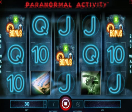 Paranormal Activity slot