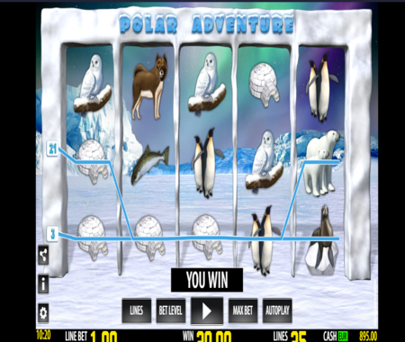 tragaperras Explorador Polar