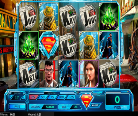 Tragamonedas de Superman Last Son of Krypton
