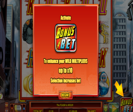 La función de bono de The Flash