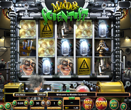 Madder scientist slot