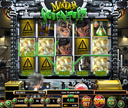 Símbolos de Madder scientist