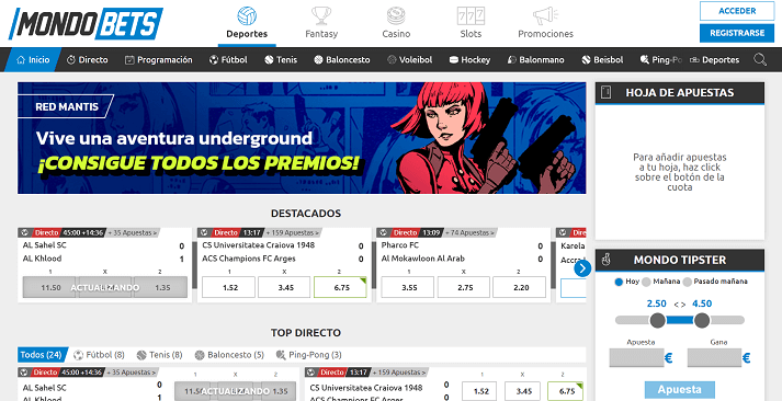 apuestas de mondobets