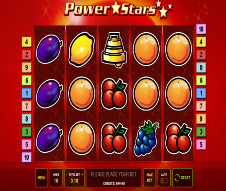 Símbolos especiales Power Stars